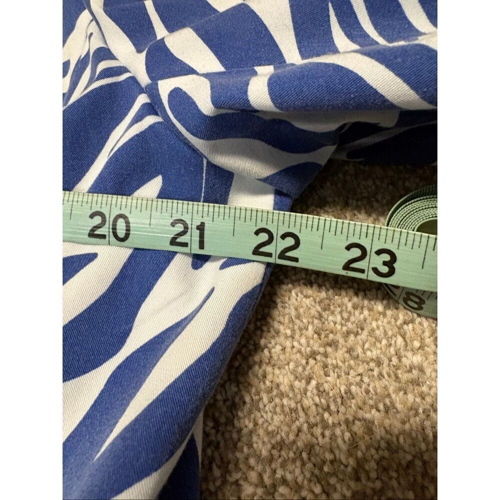 Denim 24/7 blazer blue and white Size 12W - Picture 8 of 9